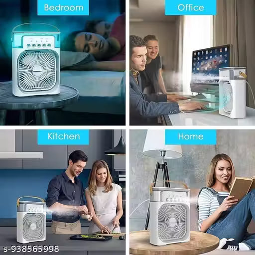 Portable Mini Air Cooler – Personal USB Cooling Fan with Water Tank