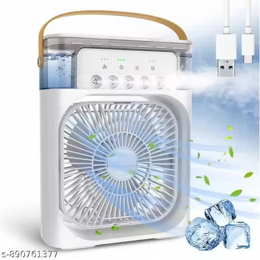 Portable Mini Air Cooler – Personal USB Cooling Fan with Water Tank