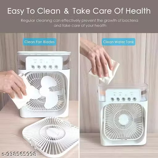 Portable Mini Air Cooler – Personal USB Cooling Fan with Water Tank